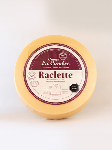 Queso Raclette Granja La Cumbre