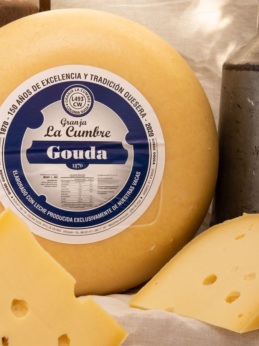 Queso Gouda Artesanal de Granja La Cumbre