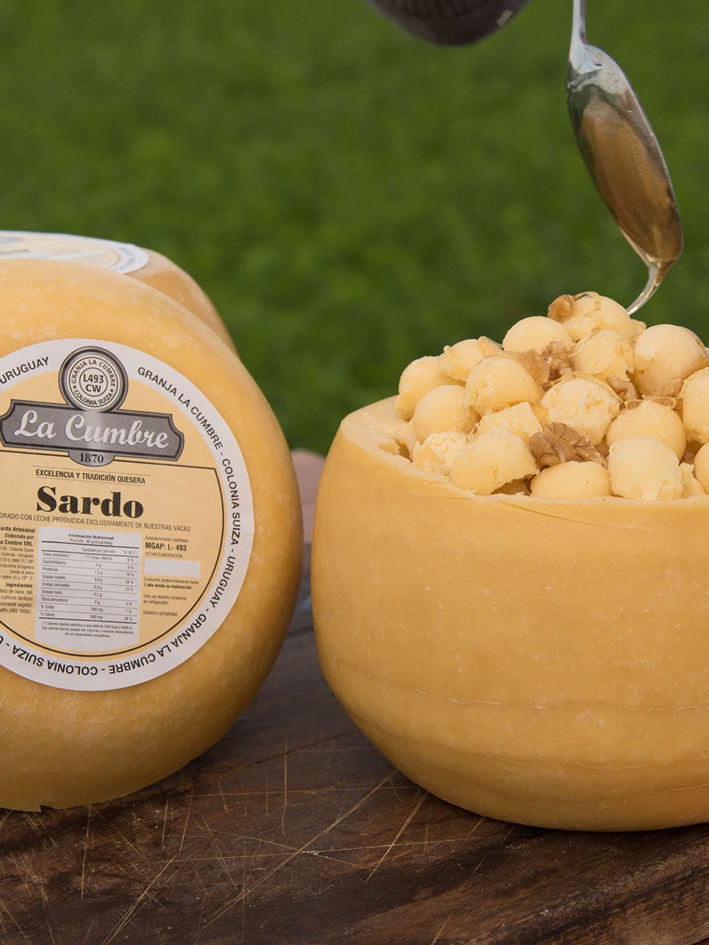 Queso Sardo Artesanal de Granja La Cumbre